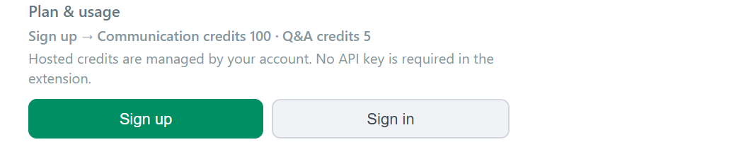 YaoAI Whats account and credits