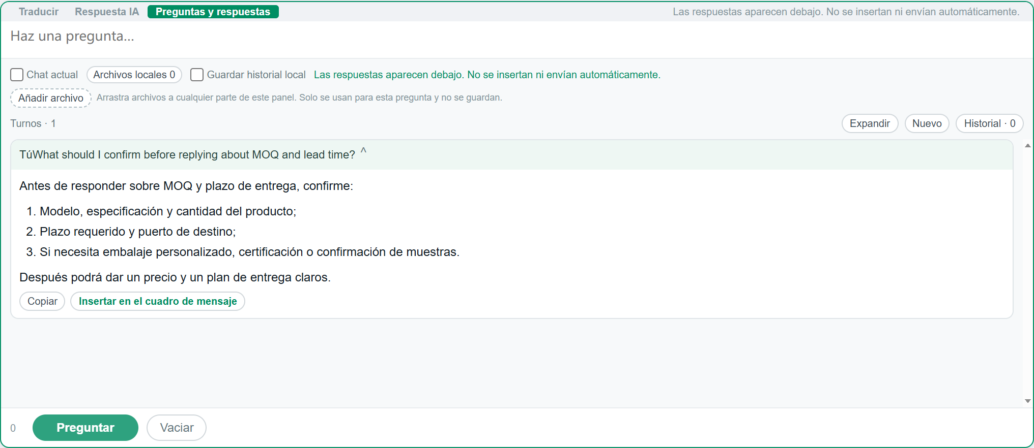 Preguntas a la IA
