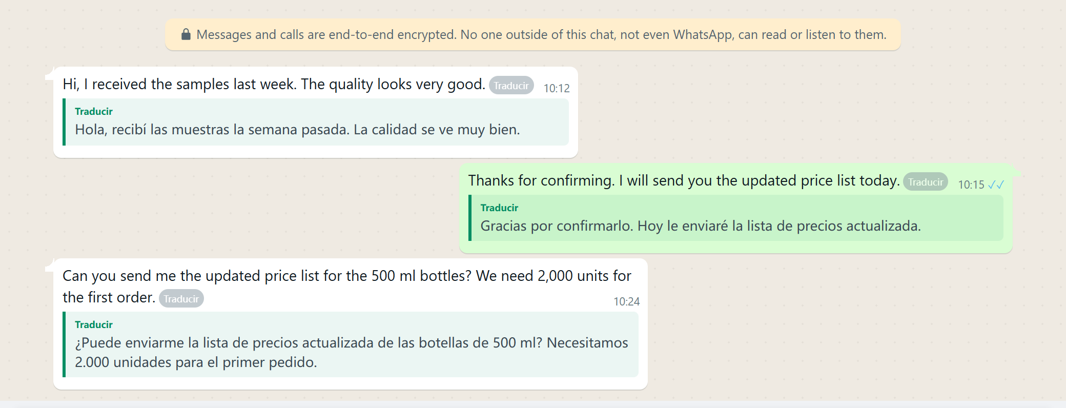 Traducción con contexto
